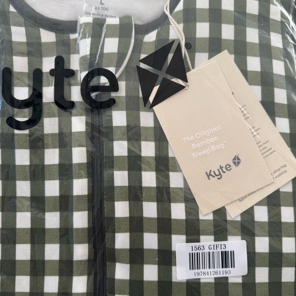 Sleep Bag Walker in Gingham Fir TOG 2.5 - Picture 5 of 6